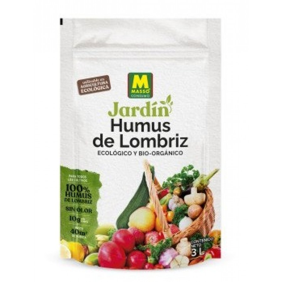 JARDIN ADUBO HUMUS 100% DE MINHOCA ECO 3L JARDIN ADUBO HUMUS 100% DE MINHOCA ECO 3L