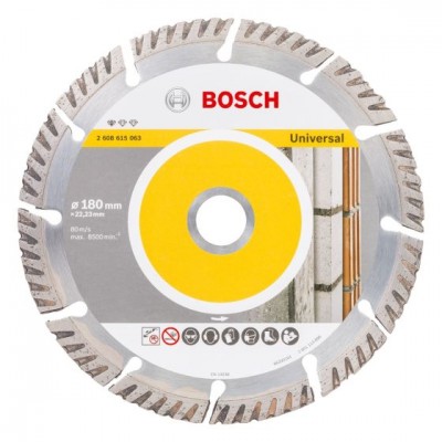 BOSCH DISCO DIAMANTE UNIVERSAL - 180 MM