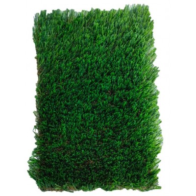 RELVA ARTIFICIAL 40MM VERDE / CASTANHA - ROLO 2X25 METROS