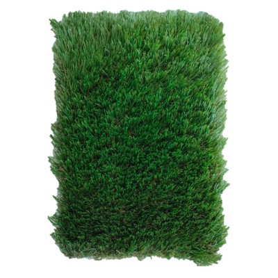 RELVA ARTIFICIAL 40MM VERDE / CASTANHA - ROLO 2X25 METROS