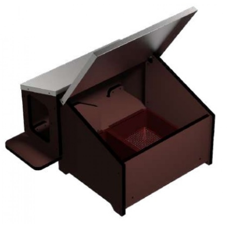 CASOTA PARA PATOS COM 2 NINHOS 64X69X44 CASOTA PARA PATOS COM 2 NINHOS 64X69X44