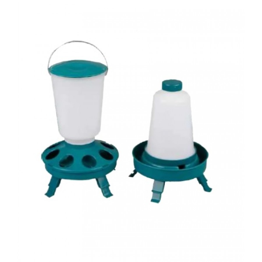 PACK COMEDOURO E BEBEDOURO PINTOS 1ª IDADE 1,5KG / 1,5L PACK COMEDOURO E BEBEDOURO PINTOS 1ª IDADE 1,5KG / 1,5L