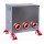 COMEDOURO METAL  AVES COM 6 BOCAS ANTIDESPERDICIO  50KG
