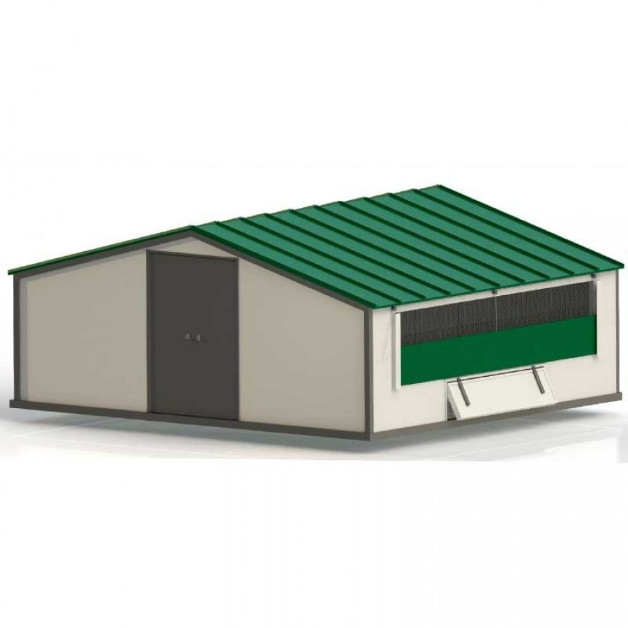 GALINHEIRO MOVEL MODELO CONTINENTAL SANDWICH ( 6X5X1,80 MT) GALINHEIRO MOVEL MODELO CONTINENTAL SANDWICH ( 6X5X1,80 MT)