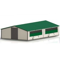 CURRAL MOVEL MODELO CONTINENTAL SANDWICH (6X10X1,80 MT) CURRAL MOVEL MODELO CONTINENTAL SANDWICH (6X10X1,80 MT)