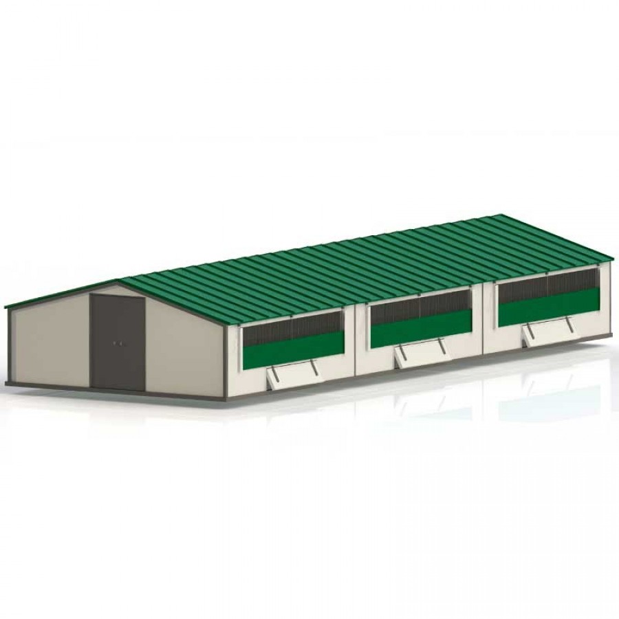 GALINHEIRO MOVEL MODELO CONTINENTAL SANDWICH (6X15X1,80 MT) GALINHEIRO MOVEL MODELO CONTINENTAL SANDWICH (6X15X1,80 MT)