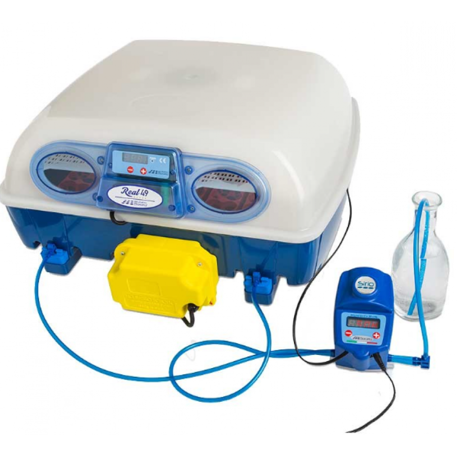 INCUBADORA REAL 49 AUTOMATICA + HUMIDIFICADOR INCUBADORA REAL 49 AUTOMATICA + HUMIDIFICADOR