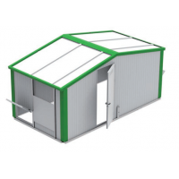 GALINHEIRO MOVEL MODELO CONTINENTAL SANDWICH (5X2.5X1,80 MT)