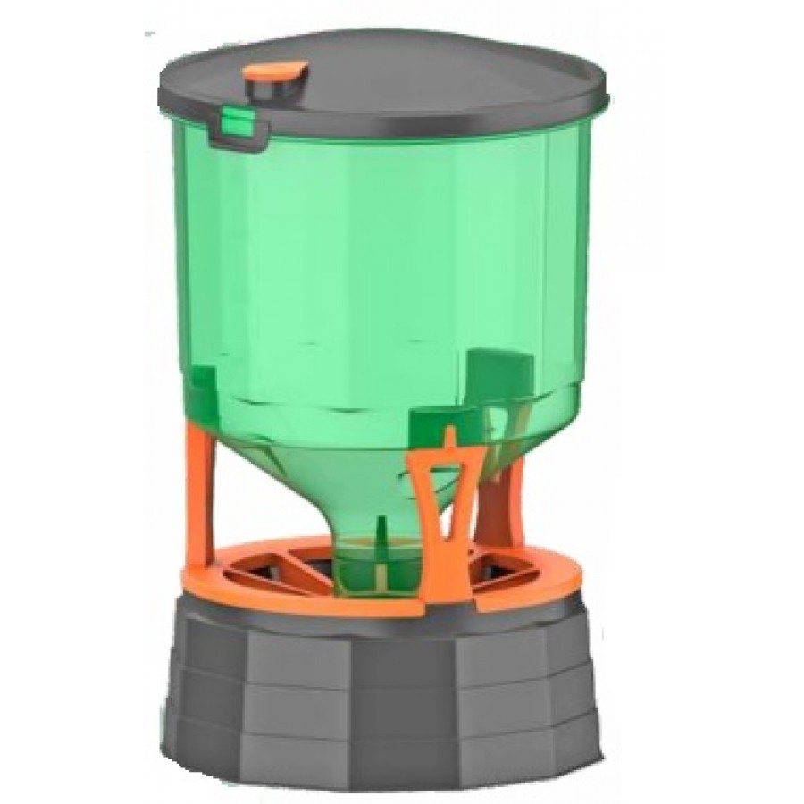COMEDOURO DE AVES SILO FREE-RANGE 35 LITROS COMEDOURO DE AVES SILO FREE-RANGE 35 LITROS