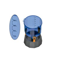 BEBEDOURO AVES SILO FREE-RANGE 45 LITROS BEBEDOURO AVES SILO FREE-RANGE 45 LITROS