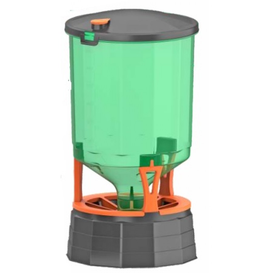 COMEDOURO DE AVES SILO FREE-RANGE 45 LITROS