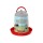 BEBEDOURO FRANGOS FREE-RANGE PLASTICO VERMELHO 5 LT