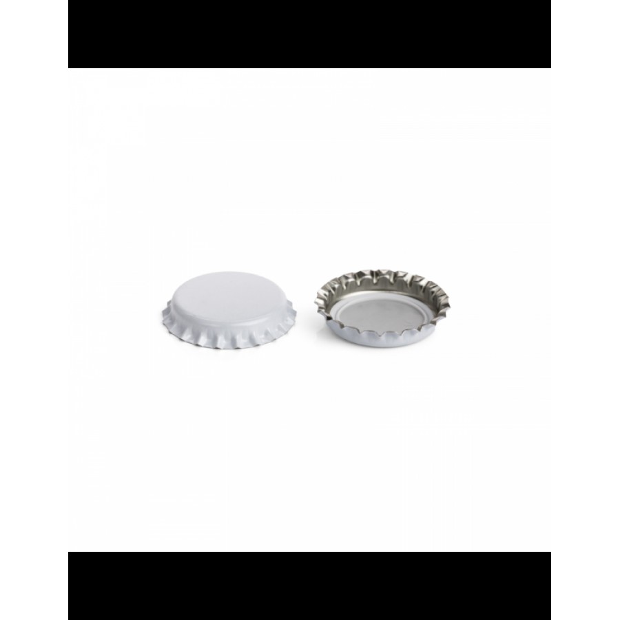CAPSULA METALICA Ø 26 COM JUNTA PVC-FREE BRANCO CAPSULA METALICA Ø 26 COM JUNTA PVC-FREE BRANCO