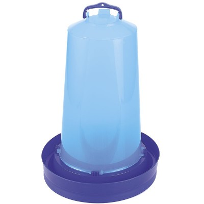 CO.BEBEDOURO AVES 1ºIADADE PLASTICO DE 12 LITROS AZUL