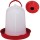 BEBEDOURO FRANGOS ECO PLASTICO 10 LT VERMELHO C/TAPON