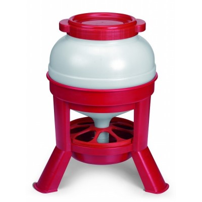 CO.COMEDOURO DE AVES 20 LITROS C/PATAS