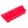 COMEDOURO PINTOS PLASTICO 1ª IDADE VERMELHO 20 CM
