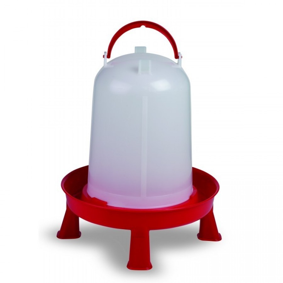 CO.BEBEDOURO FRANGOS ECO PLASTICO 8 LITROS VERMELHO C/PATAS CO.BEBEDOURO FRANGOS ECO PLASTICO 8 LITROS VERMELHO C/PATAS