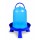CO.BEBEDOURO FRANGOS ECO PLASTICO 5 LITROS AZUL C/PATAS