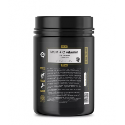 MSM + VITAMINA C, -500 GRAMAS
