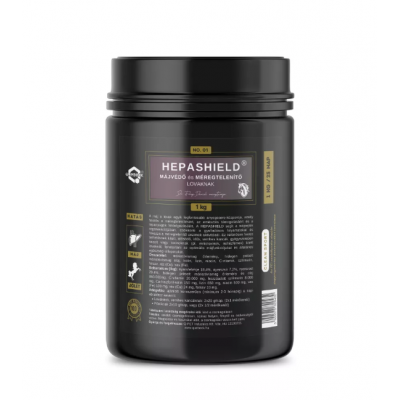 HEPASHIELD® – SUPLEMENTO DE SUPORTE AO FIGADO E DESINTOXICAÇÃO PARA CAVALOS 1KG