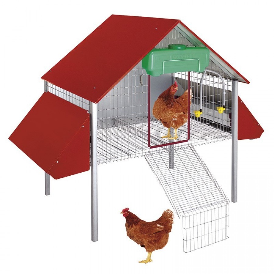 JAULA DE AVES MODELO ECO POEDEIRO 1.62X100X 135MT JAULA DE AVES MODELO ECO POEDEIRO 1.62X100X 135MT