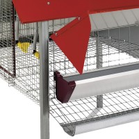JAULA DE AVES MODELO ECO POEDEIRO 1.62X100X 135MT JAULA DE AVES MODELO ECO POEDEIRO 1.62X100X 135MT