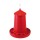 COMEDOURO PLASTICO DE AVES 16KG VERMELHO