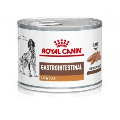 ROYAL CANIN VET  WET CAO GASTRO INTESTINAL LOW FAT  PATÉ (12X420G)
