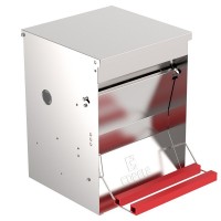 COMEDOURO ABERTURA MECANICA "SAFFED" DE AVES 12 KG COMEDOURO ABERTURA MECANICA "SAFFED" DE AVES 12 KG