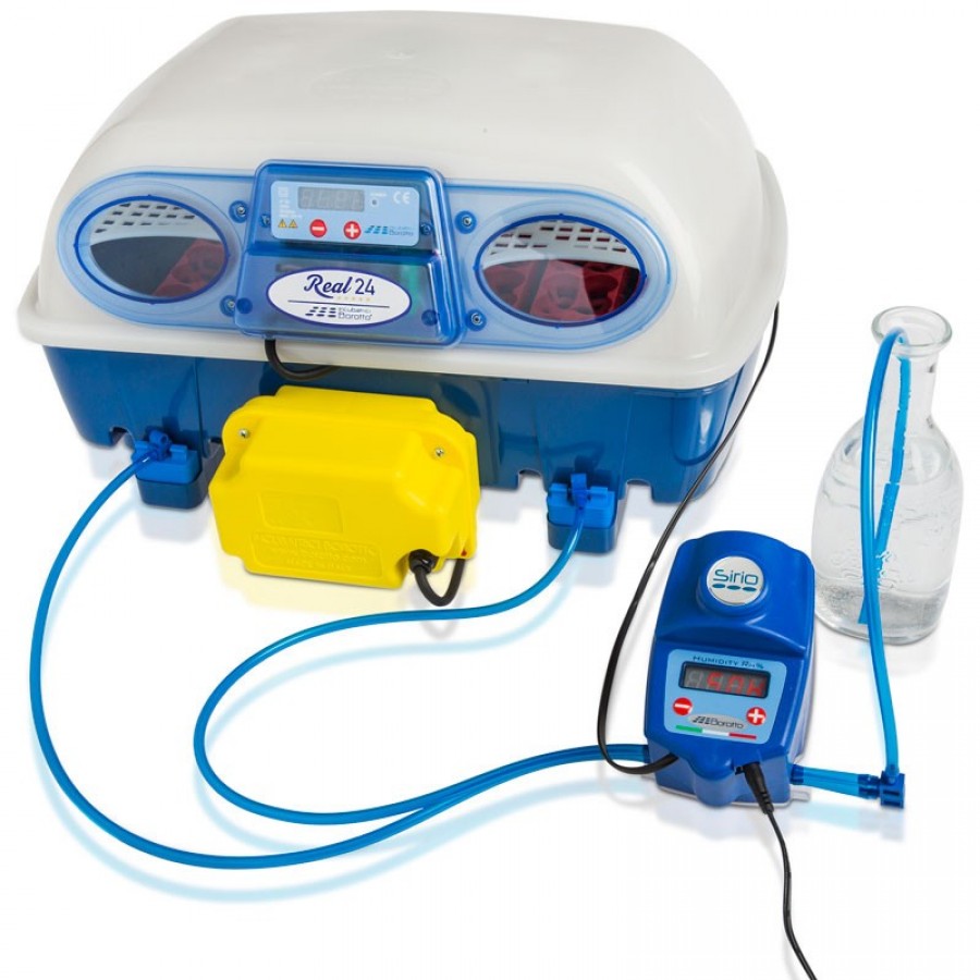 INCUBADORA REAL 24 + HUMIDIFICADOR SIRIO INCUBADORA REAL 24 + HUMIDIFICADOR SIRIO