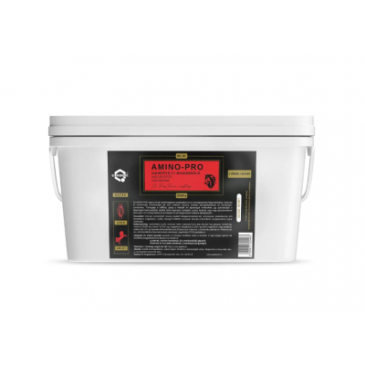 AMINO-PRO – SUPLEMENTO COMPLEXO PARA CONSTRUÇÃO E RECUPERAÇÃO MUSCULAR PARA CAVALOS- 2.4KG