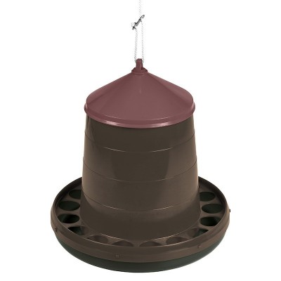 COMEDOURO GALINHAS 4 KG  PLASTICO RECICLADO