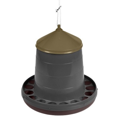 COMEDOURO GALINHAS 8 KG  PLASTICO RECICLADO