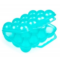EMBALAGEM C/ALÇA DE PLASTICO P/TRANSPORTE 12 OVOS DE GALINHA AZUL TURQUESA EMBALAGEM C/ALÇA DE PLASTICO P/TRANSPORTE 12 OVOS DE GALINHA AZUL TURQUESA