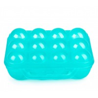 EMBALAGEM C/ALÇA DE PLASTICO P/TRANSPORTE 12 OVOS DE GALINHA AZUL TURQUESA EMBALAGEM C/ALÇA DE PLASTICO P/TRANSPORTE 12 OVOS DE GALINHA AZUL TURQUESA