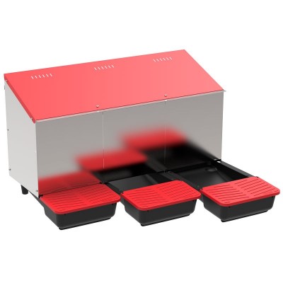 POEDEIRO PLATINUM METAL EXTERIOR GALINHAS 3 DIVISAO
