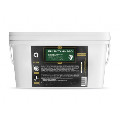 MULTIVITAMIN PRO – SUPLEMENTO MULTIVITAMINICO PROFISSIONAL PARA CAVALOS - 3KG