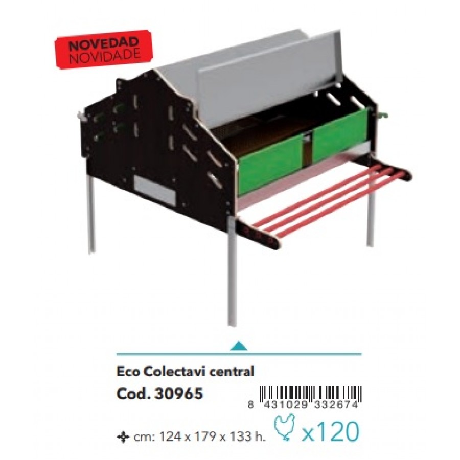 POEDEIRO COLECTAVI CENTRAL ECO - 1,24M POEDEIRO COLECTAVI CENTRAL ECO - 1,24M