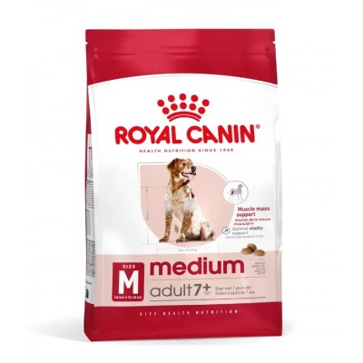 ROYAL CANIN CAO MEDIUM ADULT 7+ - 4 KG