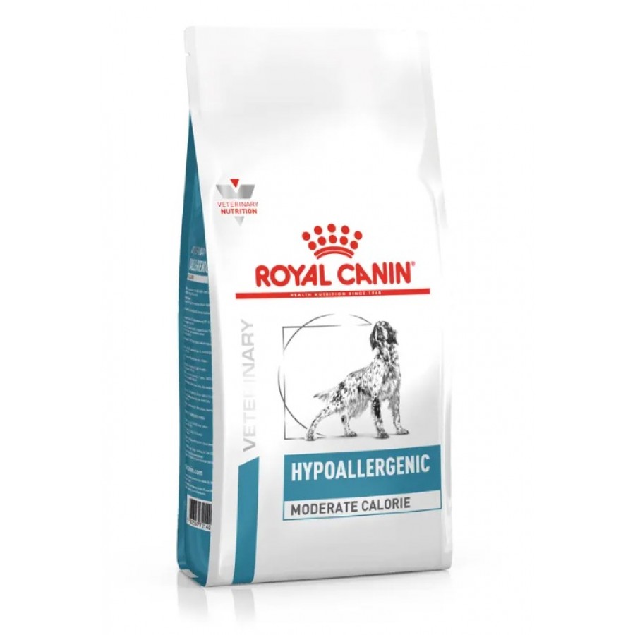 ROYAL CANIN VET CAO ADULTO HYPOALLERGENIC MODERATE CALORIE - 14KG