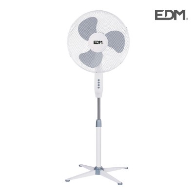 VENTILADOR EM PÉ BRANCO DE 45W