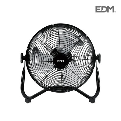 VENTILADOR INDUSTRIAL DE SOLO PRETO 45W