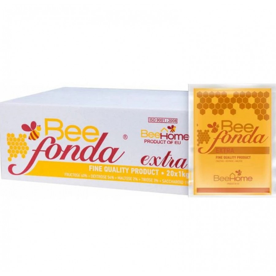 BEEFONDA EXTRA -VITAMINAS E PROTEINAS PARA ABELHAS - SACO 1KG BEEFONDA EXTRA -VITAMINAS E PROTEINAS PARA ABELHAS - SACO 1KG