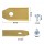 AUTO MOW KIT LAMINAS AUTOMOWER TITANIUM - 9 UNID.