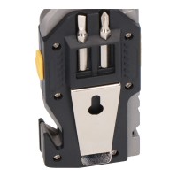 LANTERNA DE SEGURANÇA 6 EM 1 7W + 2,5W 400Lm 2 LEDS 300mAh
