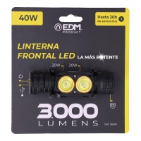LANTERNA FRONTAL 3.000Lm