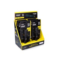 LANTERNA LED TÁTICA WOLF X1 RECARREGÁVEL 550 lm / 200 lm IP67 Ø3,2 x 13,9 cm