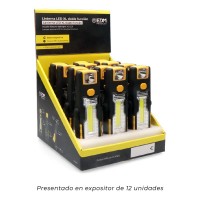 LANTERNA LED XL DUPLA FUNÇÃO COM GANCHO + ÍMAN 3xAAA (PILHAS INCLUÍDAS) LANTERNA LED XL DUPLA FUNÇÃO COM GANCHO + ÍMAN 3xAAA (PILHAS INCLUÍDAS)