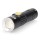 MINI LANTERNA COM ZOOM 1 LED 120Lm/40Lm/ FLASH 9.000K RECARREGÁVEL COM USB.